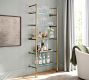 Everson Brass Tiered Shelves (36")