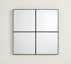 Hayes Paned Square Mirror