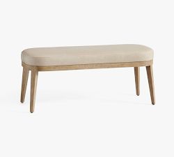 Layton Leather Dining Bench