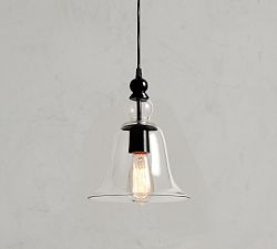 Rustic Outdoor Glass Pendant (9&quot;-14&quot;)