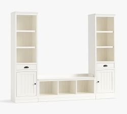 Aubrey 3-Piece Entryway Set With Cabinets