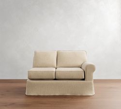 Build Your Own Buchanan Roll Arm Slipcovered Sectional