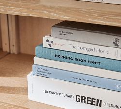 Pacific Glass Cabinet Bookcase (34")