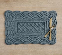 Heirloom Quilted Placemats - Set of 4