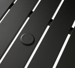 Malibu Metal  Grand Outdoor Dining Table (98")