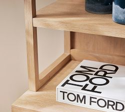 Pacific Glass Cabinet Bookcase (34")