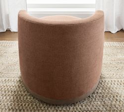 Balboa Wood Base Swivel Chair