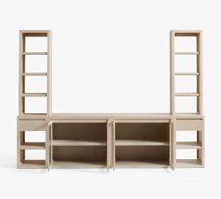 Cayman Entertainment Center with Glass Cabinets (108&quot;)