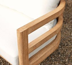 Woodside Eucalyptus Outdoor Sofa (76&quot;)