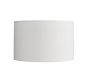 Gallery Textured Linen Straight-Sided Lamp Shade (13&quot;-19'')