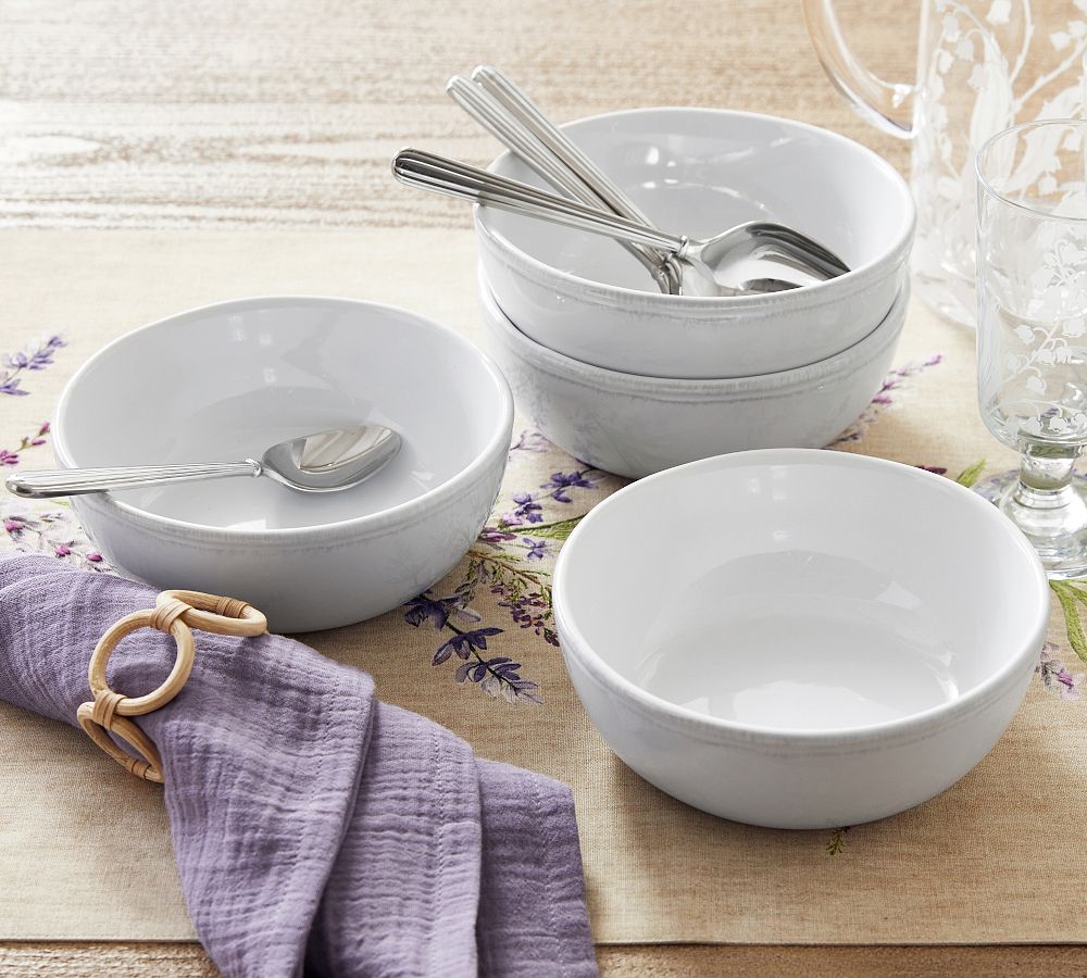 Monique Lhuillier Arles Cereal Bowls | Pottery Barn