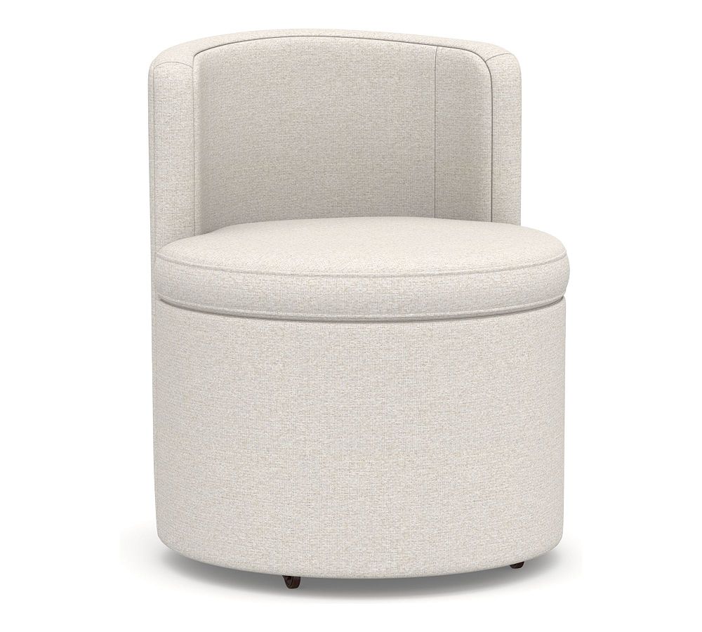 Balboa Upholstered Dining Chair (Oatmeal)