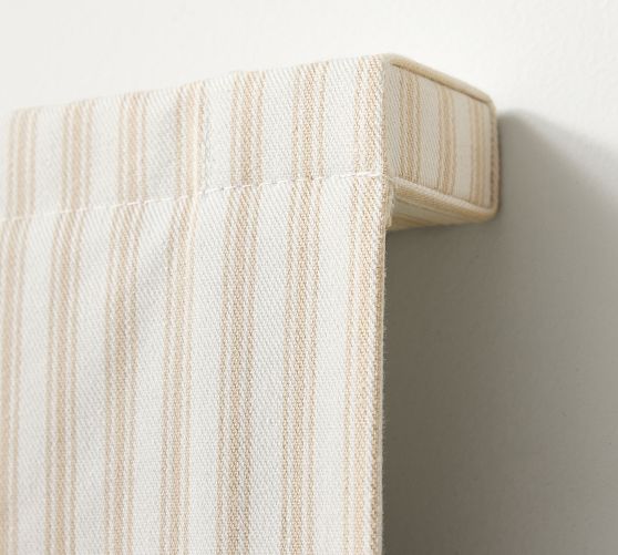 Custom Striped Roman Shade - Thumbnail 2