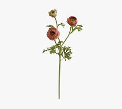 Faux Ranunculus Dozen Stems