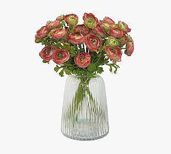 Faux Ranunculus Dozen Stems