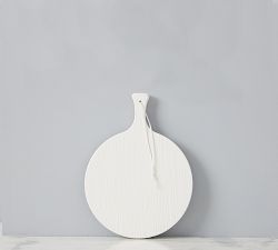 Modern Wood Round Cheese Board