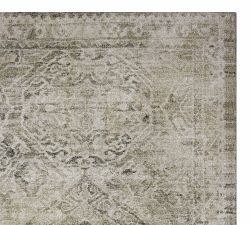 Open Box: Jade Printed Handwoven Rug