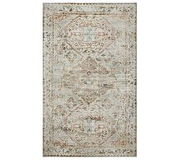 Open Box: Jade Printed Handwoven Rug