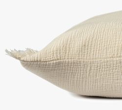 Open Box: Turkish Cotton Fringe Pillow