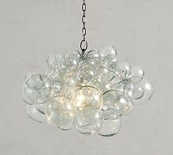 Ramona Recycled Glass Chandelier (26")