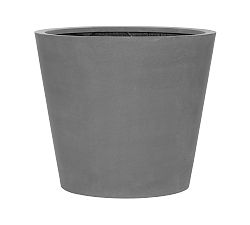 Handcrafted Lightweight Fiber Stone Tapered Cylinder Planters