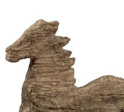 Handpainted Horse Decorative Object