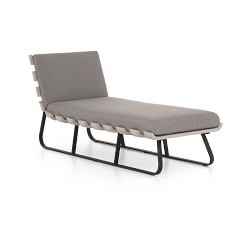 Marjane Teak Outdoor Chaise Lounge