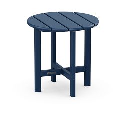 Pottery Barn x Polywood Classic Round Outdoor Side Table (18")