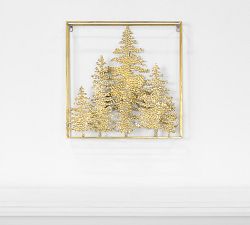 Christmas Tree Metal Wall Decor