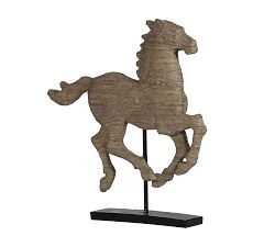 Handpainted Horse Decorative Object