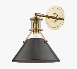 Jocelyn Flared Metal Sconce (11")