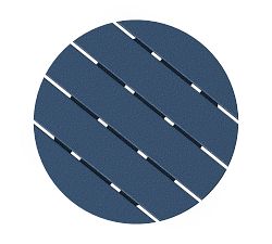 Pottery Barn x Polywood Classic Round Outdoor Side Table (18")