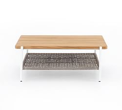 Camarillo Teak Square Coffee Table