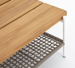 Camarillo Teak Square Coffee Table