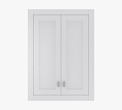 Open Box: Ranulf Overhead Bath Cabinet, 24" - White