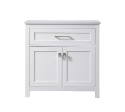 Riola 2-Door Storage Cabinet with Drawer