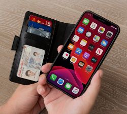 Leather BookBook iPhone Case