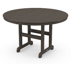 Pottery Barn x Polywood Round Outdoor Dining Table (48")