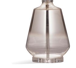 Bross Glass Table Lamp (28")