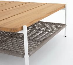 Camarillo Teak Square Coffee Table