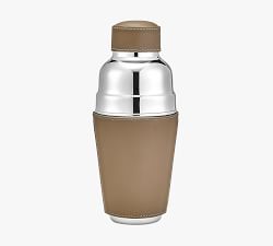 French Handcrafted Leather Cocktail Shaker