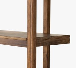 Hughes Wide Bookcase with Cabinets (84&quot;)