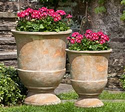Lolo Urn Planters - Antique Terracotta