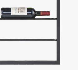 Modern Wall-Mounted Wine Rack