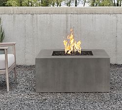 Arbor Concrete Low Square Fire Pit Table (40")