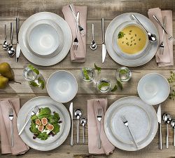 Nico Stoneware Reactive Glaze 12 -Piece Dinnerware Set