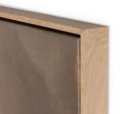 Fog II By Lauren Fuhr with Maple Frame