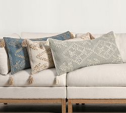 Caterine Handwoven Lumbar Pillow