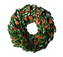 Live Handcrafted Magnolia Wreath and Garland