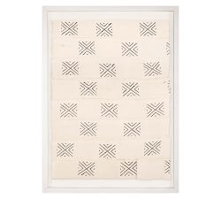 Mali Textile Framed Print